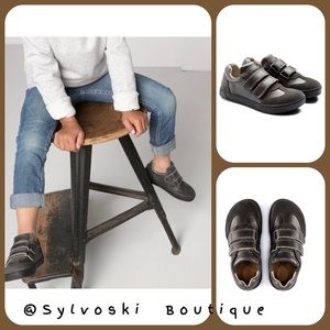 🔥 Birkenstock Kid's Davao Canvas
Sneaker Shoes Asphalt NWT🤎